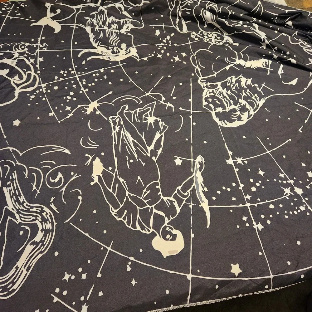 Constellation Stars Astrology Celestial Wall Hanging Tablecloth  60 X‎ 50